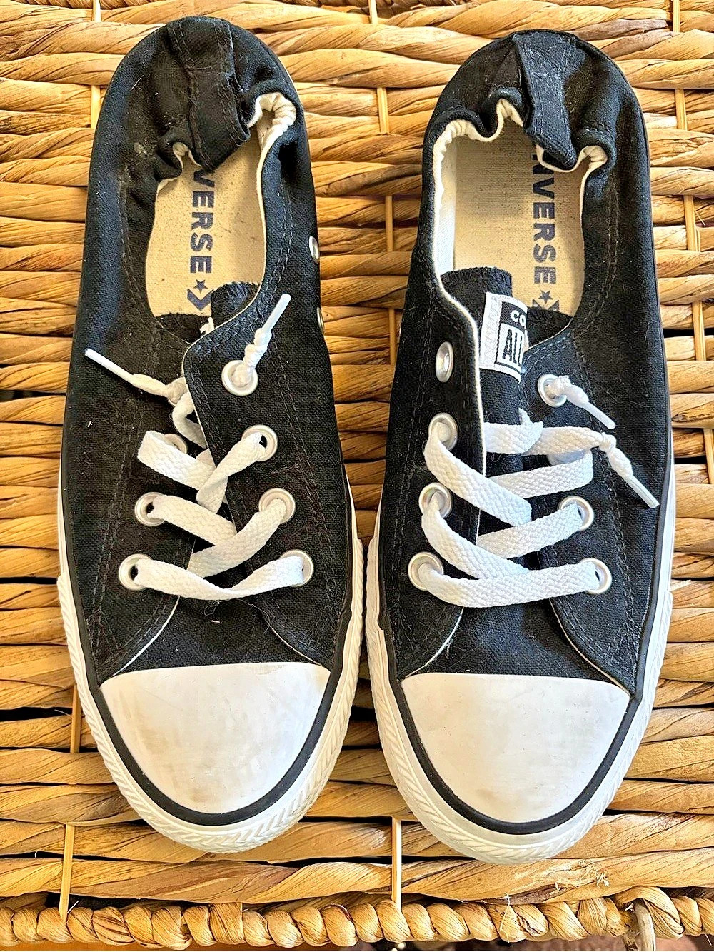 Converse Chuck Taylor All Star Shoreline Slip-On Black & White US 9